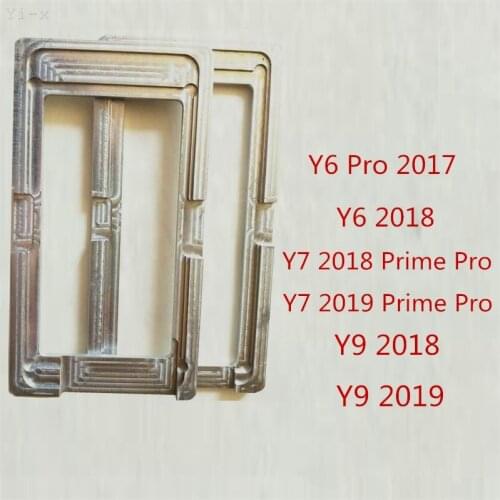 LCD Outer Glass Position Alignment Mold Holder Glue Mold Aluminum Metal mould for Huawei Y6 Y7 Y9 Pro prime 2017 2018 2019