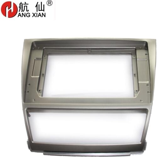 HANGXIAN 10" 2 Din Car Radio Fascia frame for Toyota Camry AURION v40 2006-2011 car DVD player Panel Dash Kit Installation Frame