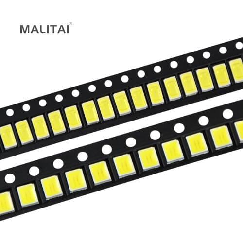 SMD 5730 2835 0.5W LED Chips 40-50lm White/Warm White SMD LED lamp Beads LED Light Bead DC3.0-3.6V for LED Corn Light Bulb