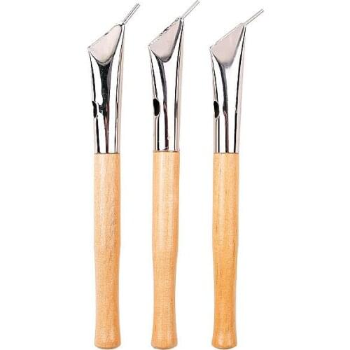 Three sets of handicraft carving traditional handmade Miao batik making tools and painting supplies