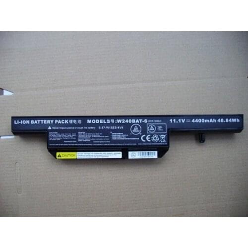 UGB genuine Replacement CLEVO W240BUBAT-3 W240BAT-6 W251EL W251EU 6 cell battery
