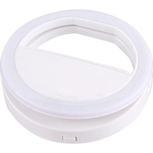 Universal Selfie Lamp Mobile Phone Lens Portable Flash Ring 36 Leds Luminous Ring Clip Light For Iphone / Samsung New