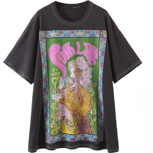 Женские футболки с принтом URMASZA China At AliExpress