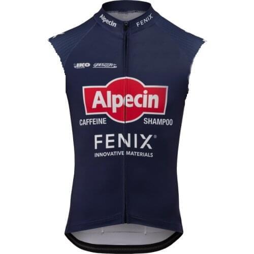 WINDSTOPPER WINDPROOF 2020 ALPECIN FENIX PRO TEAM BLUE ONLY CYCLING GILET SLEEVLESS VEST JERSEY WEAR ROPA CICLISMO SIZE XS-4XL