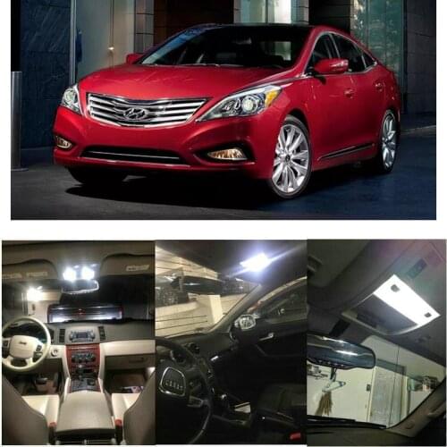 Interior Led lights For 2014 Hyundai Azera Elantra Coupe Genesis Coupe Santa Fe Sport XL Tucson