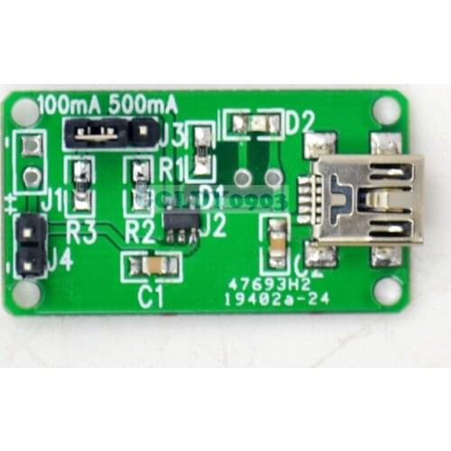 USB LiPoly Charger - Single Cell 3.7V