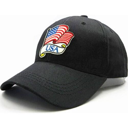 2021 Usa Embroidery Cotton Baseball Cap Hip-hop Adjustable Snapback Hats for Men and Women 282