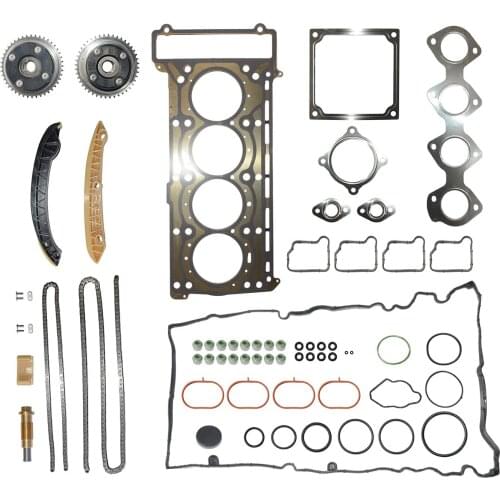 AP02 Cylinder Head Gasket&Timing Chain Adjuster Set for Mercedes C-Class W211 W203 W204 M271 180 200 New