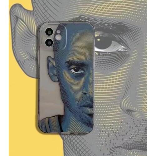 Luxury Basketball super star QR code label Phone Case For iPhone 12 11 Pro Max 7 8 Plus X XS XR soft clear Anti-fall cover