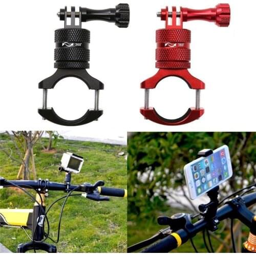 Bicycle Phone Mount Holder 360 Swivel Motorcycle Handlebar Stand Mount Clamp for MTB Gopro Action Camera Bicycle Accessories