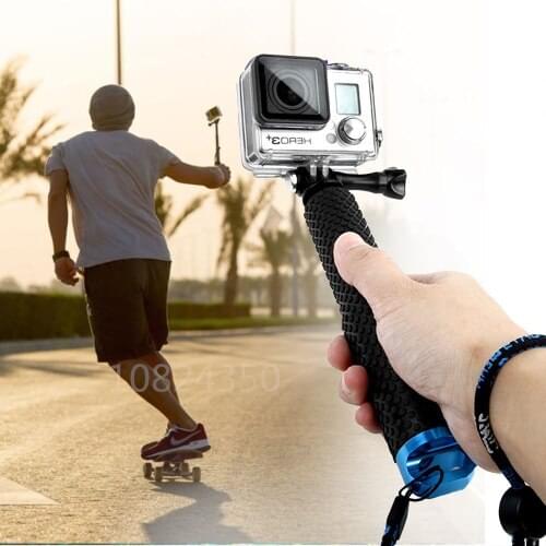 Action Camera POV Pola 19 Surfing Diving Extendable Go Pro Self selfie Stick Pole Monopod For GoPro HERO 5 4,3+SJCAM Xiaomi Yi