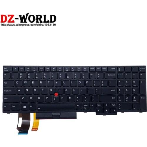 New Original US English Backlit Keyboard For Lenovo Thinkpad T15 P15S Laptop 5N20V78108 5N20V78907 5N20V77999