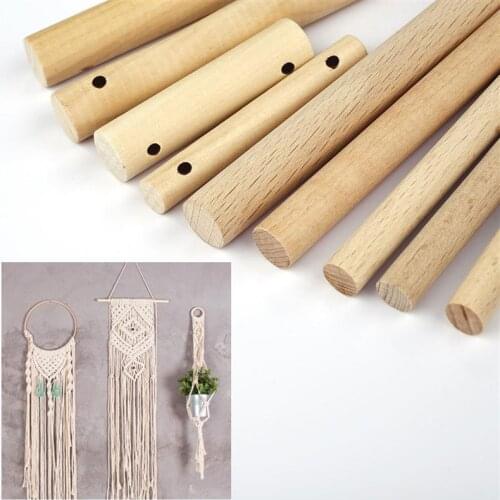 3/5/10pcs Pine Round Wooden Rods Counting Sticks Premium Wooden Dowel For DIY Crafts Building Model Woodworking Educational Toys