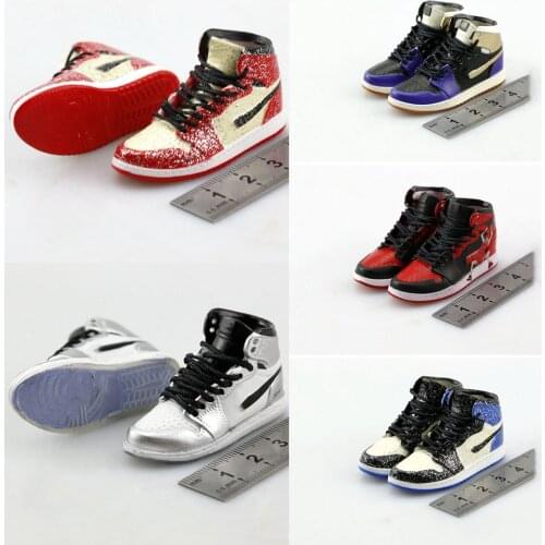 1/6 Scale Fashion Male Sneakers Sports Shoes Model Hollow Style For Male 12'' Action Figure Body