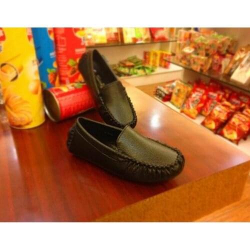 Soft Leather Kids Shoes Boys Loafers Girls Moccasins Children School Shoes Casual Flats Sneakers Slip-on Toddler Breathable