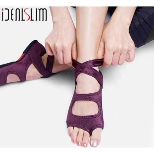 IDEALSLIM Pilates Shoes Women Sport Yoga Shoes Fitness Sports Trainers Shoes Slip Resistant