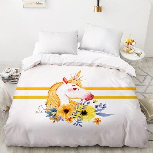 Duvet cover Comfortable Quilt Blanket Case Queen King Bedding 140x200 240x260 for Home Nordic simple yellow