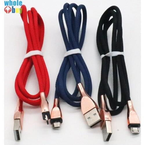Type C Micro USB Multi Charger Cable for Xiaomi Redmi Note 5 Samsung A60 S9 S8 Mobile Phone USB Cord USB-C Charging Cable 200pcs