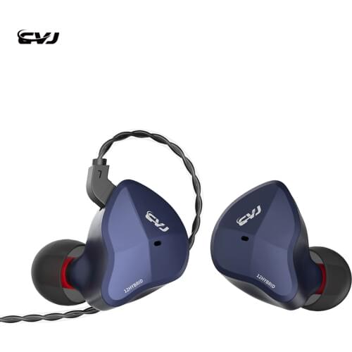 CVJ CSN 5BA+1DD 12 Units Hybrid Driver In Ear Earphone HIFI Monitor Earphone with Replaced Cable ZSX ZS10 PRO BL03 BL05 BA5 CA16