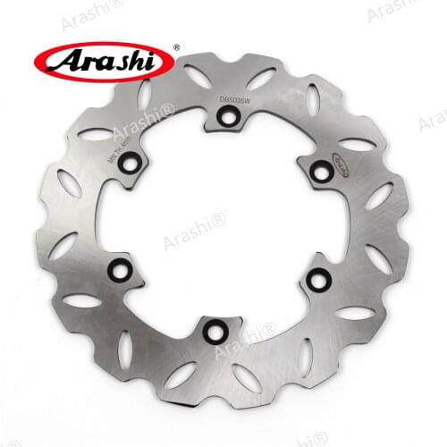Arashi For YAMAHA DT R 125 1988 - 2003 CNC Rear Brake Disc Rotors DTR DT-R DT125R 1989 1990 1991 1992 1993 1994 1995 1996 1997