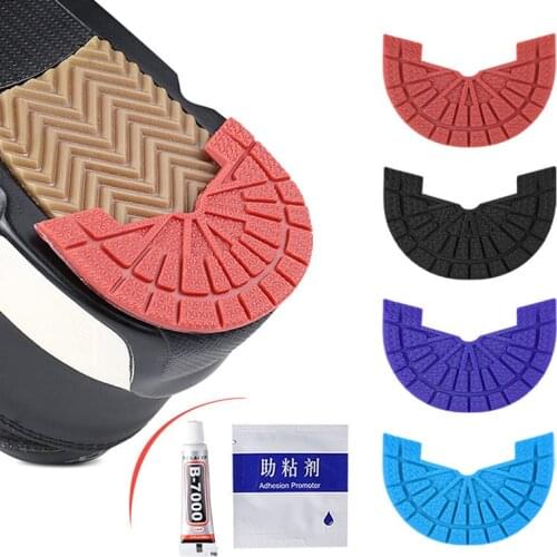 1Set Shoes Wear-resistant Sole Protector For Sneakers Outsole Rubber Soles Stickers Anti-Slip Self Adhesive Shoe Sticker Pads