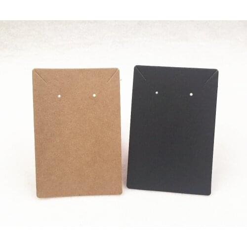 100Pcs 9*6cm Simple Style Handmade With Love Jewelry Packaging Card Used For Necklace&Earring&Stud Ear Paper Display Card