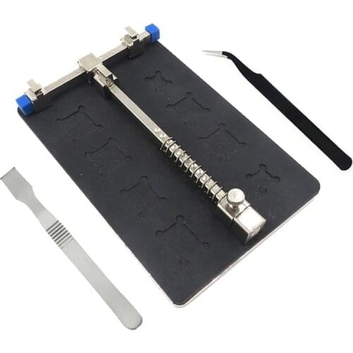 3 in 1 Stainless Steel Circuit Board PCB Holder Jig Fixture Work Station for iPhone Logic Board IC Chip Electric Repair tools