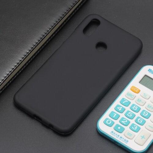 AMMYKI 6.3'For Huawei Nova 3I case Symbol of Love soft Black silicone Nova3I phone cover 6.3'For Huawei P Smart plus case