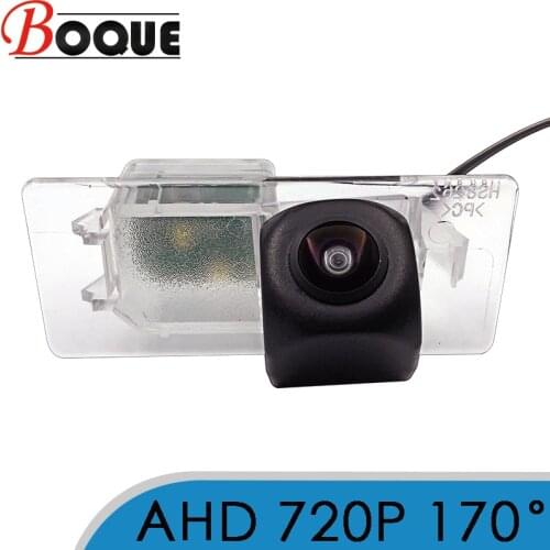 BOQUE 170 Degree 1280x720P HD AHD Car Vehicle Rear View Reverse Camera For Porsche Cayenne For Seat Arona Alhambra Ateca Leon