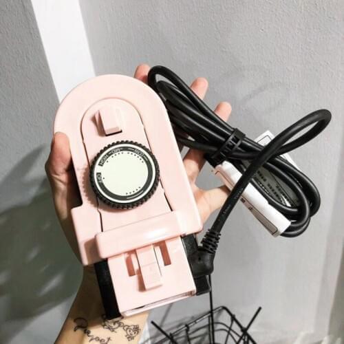 Household Clothes Steamer Portable Electric Iron Steamer Garment Small Iron Machine Mini Folding Travel Hanging Machine CD-529