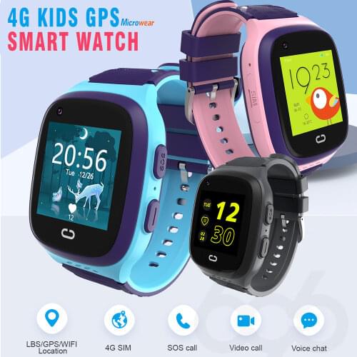 696 Y99 Children Smart Watch 4G Kids GPS Position Video Call Bracelet Sports Waterproof Passometer Tracker Boy Girl Smartwatch M