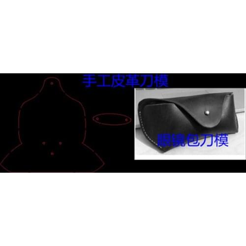 Designer diy leather craft template glass box bag case die cutting knife mould hand punch tool set deri el aletleri