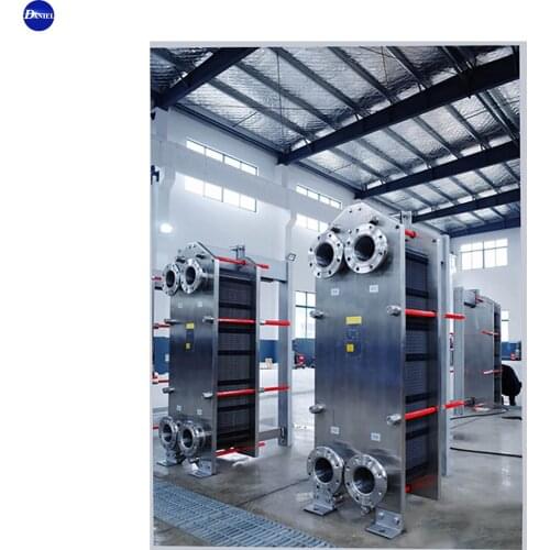 Hot sale titanium semi welding plate heat exchanger
