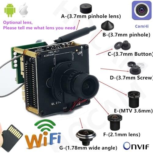 IMX415 4K WIFI IP Camera 8MP Starlight IP Camera Module Two Way Audio H.265 IR-Cut 4MM 6K Lens CCTV Video Surveillance Cam