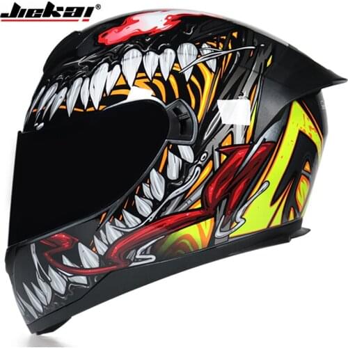 Cross wheel motorcycle professional helmet double lens 53-63cm