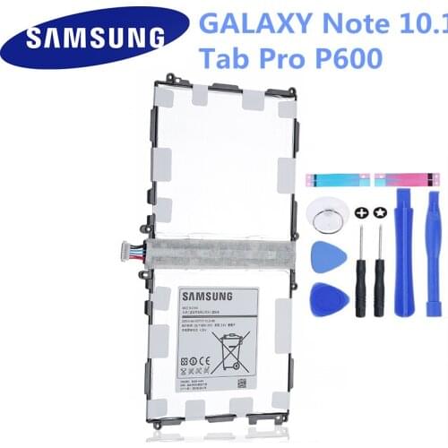Original Battery For Samsung Note 10.1 Tab Pro P600 P601 SM-T520 SM-T525 SM-P605K SM-P607 P605 P607T T8220E t8220c 8220mAh