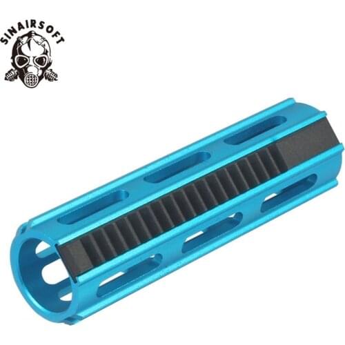SINAIRSOFT Full Steel 19 Teeth Aluminum Piston Fit Airsoft R85/L85 SR25 For AEG Paintball Shooting Target Hunting Accessories