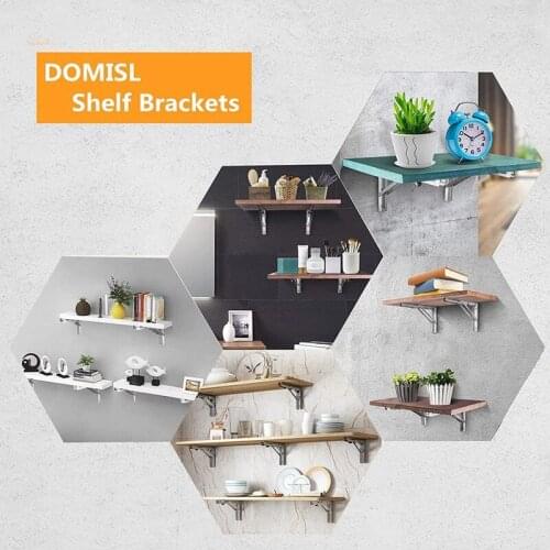 Folding Shelf Brackets 20 Inch, Shelf Brackets, Stainless Steel Brackets for Shelves, Wall Mounted Fold Down Table
