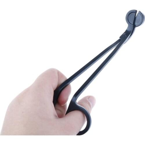 Stainless Steel Candle Wick Trimmer Oil Lamp Trim scissor Cutter Snuffer Tool Hook Clipper Dropshiping