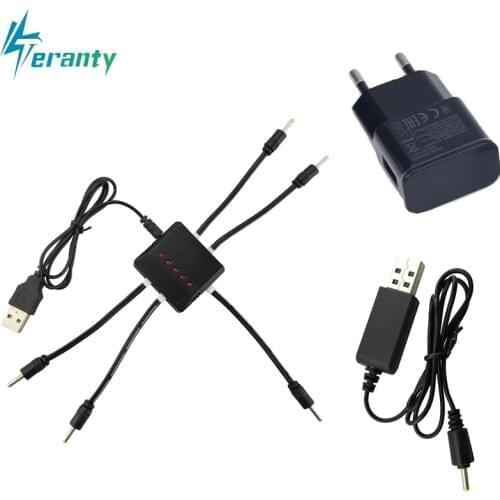 3.7V USB Charger JJRC H47 H47wh E56 Battery Charger Units RC Quadcopter Spare Parts for Helicopters Drone Accessories