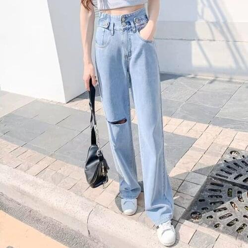 Широкие джинсы AREALNA China At AliExpress