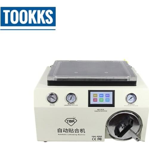 TBK-408A 2 in 1 Automatic OCA Vacuum Laminating Machine Bubble Remover LCD Laminator Mobile Phone Touch Screen Repair