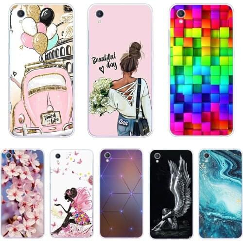 For Vivo Y1s Cases Soft Silicon TPU Back Cover Phone Case For VIVO Y1S Y1 s VivoY1s 2020 Case 6.22 inch Coque Shell flower