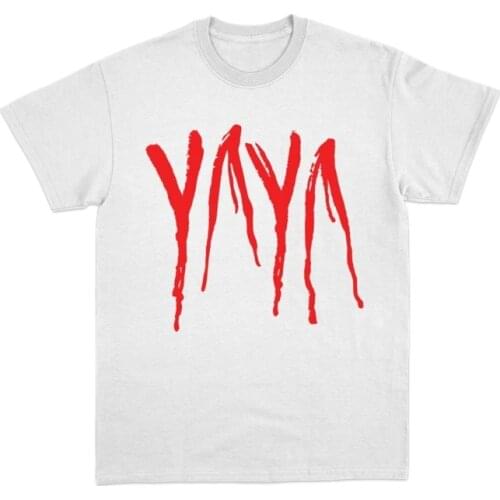 6IX9INE Yaya Album T-shirt Print Fashion Harajuku Short Sleeve Casual Regular O-neck Summer