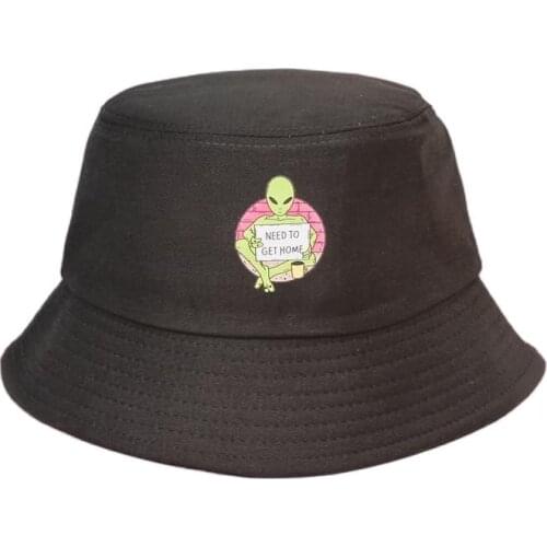 LDSLYJR Cotton personality pattern Bucket Hat Fisherman Hat outdoor travel hat Sun Cap Hats for men and Women 297