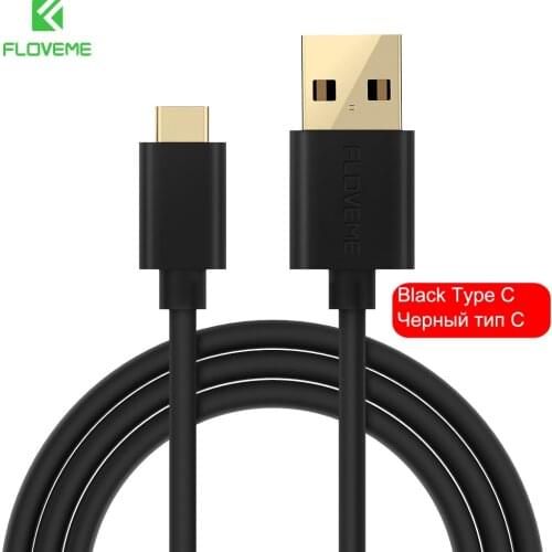 FLOVEME USB Type C Cable 3.1 Fast Charging Cable For Samsung S8/S9/S10 Xiaomi Mi9 Redmi Note 7 Charger Usbc Data Cord Cabel 3M
