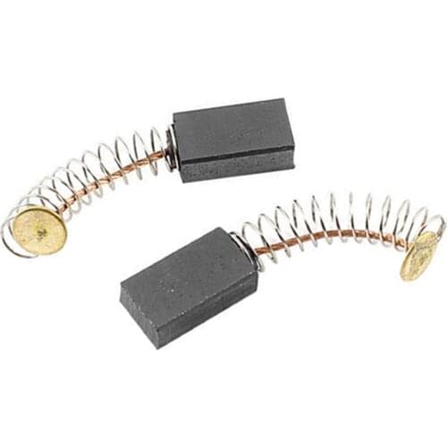 10pcs Mini Carbon Brushes Replacement 14*8*5mm For Generic Electric Motor Repairing Power Tool Mayitr