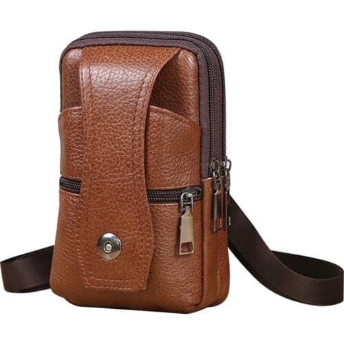 Leather Phone Case Holster Smartphone Belt Loop Pouch Bag Mens Belt Clip Holster Pouch Fits Cellphone with Case on Best