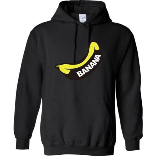 Cool Banana Casual Hoodies Men Fashion New Patchwork Hooded Sweatshirt Coat Mens Moletom Masculino Fashion Hoodies Sportswear