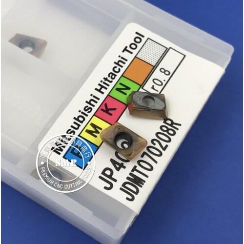 50pcs HITACHI NEW 100PCS R0.8 milling insert JDMT070208R JP4020